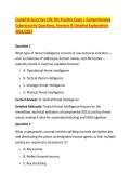 CompTIA Security&plus; SY0-701 Practice Exam &vert; Comprehensive &NewLine;Cybersecurity Questions&comma; Answers & Detailed Explanations &NewLine;2026&sol;2027