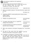 Electrical & Mechanical Automotive Midterm Exam Study Guide &vert; Practice Questions & Answers &vert; Automotive Technology Exam Prep 2026&sol;2027