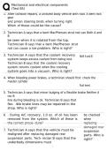 Mechanical & Electrical Components Test B5 &vert; Practice Questions & Answers &vert; Automotive Technology Exam Prep 2026&sol;2027