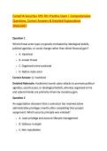 CompTIA Security&plus; SY0-701 Practice Exam &vert; Comprehensive &NewLine;Questions&comma; Correct Answers & Detailed Explanations &NewLine;2026&sol;2027 