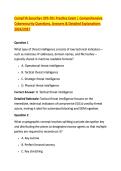 CompTIA Security&plus; SY0-701 Practice Exam &vert; Comprehensive &NewLine;Cybersecurity Questions&comma; Answers & Detailed Explanations &NewLine;2026&sol;2027
