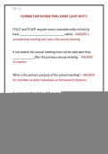FLORIDA CAM LICENSE FINAL EXAM &vert;&vert;JUST OUT&excl;&excl;&excl;