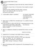 Louisiana Real Estate Course Unit 7 Study Guide &vert; Practice Questions & Answers &vert; LA Real Estate Exam Prep 2026&sol;2027