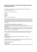 BIO 2020 EXAM 2 2026&sol;2027 &ndash; BIOLOGY STUDY GUIDE&comma; PRACTICE QUESTIONS&comma; EXAM REVIEW & TEST PREP