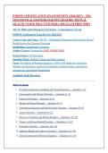 PMHNP CERTIFICATION EXAM REVIEW &lpar;2026&sol;2027&rpar; &ndash; 250&plus; QUESTIONS & ANSWERS FOR PSYCHIATRIC MENTAL HEALTH NURSE PRACTITIONER LMR EXAM PREP &lpar;PDF&rpar;