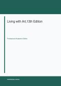 Living with Art 13th Edition &ndash; Complete Test Bank & Study Questions