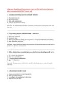Alabama State Board Cosmetology Exam verified with correct answers &NewLine;plus rationales 2026&sol;2027 instant pdf