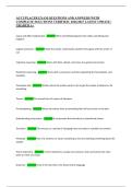 ACCUPLACER EXAM QUESTIONS AND ANSWERS WITH &NewLine;COMPLETE SOLUTIONS VERIFIED &vert; 2026&sol;2027 LATEST UPDATE &vert; &NewLine;GRADED A&plus;