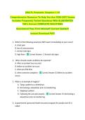 CNA FL Prometric Chapters 1-10 &NewLine;Comprehensive Resource To Help You Ace 2026-2027 Exams &NewLine;Includes Frequently Tested Questions With ELABORATED &NewLine;100&percnt; Correct COMPLETE SOLUTIONS &NewLine;Guaranteed Pass First Attempt&excl;&excl; Current Update&excl;&excl; &NewLine;Instant Download Pdf&excl;&excl;