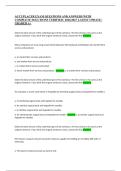ACCUPLACER EXAM QUESTIONS AND ANSWERS WITH &NewLine;COMPLETE SOLUTIONS VERIFIED &vert; 2026&sol;2027 LATEST UPDATE &vert; &NewLine;GRADED A&plus;