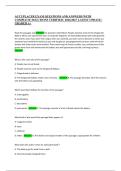 ACCUPLACER EXAM QUESTIONS AND ANSWERS WITH &NewLine;COMPLETE SOLUTIONS VERIFIED &vert; 2026&sol;2027 LATEST UPDATE &vert; &NewLine;GRADED A&plus;