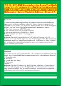 NR 667 CEA FNP Comprehensive Exam Test Bank 2026&sol;2027 &vert; Complete Verified Practice Questions with Correct Answers and Detailed Clinical Rationales &vert; Latest Updated Edition - Graded A&plus;
