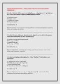 NUR 265 ADVANCED MEDSURG &mdash; EXAM 3 verified with correct answers plus rationales &NewLine;2026&sol;2027 pdfNUR 265 ADVANCED MEDSURG &mdash; EXAM 3 verified with correct answers plus rationales &NewLine;2026&sol;2027 pdf