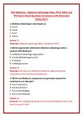 UHC Medicare &ndash; Medicare Advantage Plans&comma; PFFS&comma; HMO&comma; and PPO Exam Actual Questions & Answers with Rationales &lpar;2026&sol;2027&rpar; 