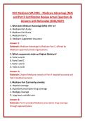 UHC Medicare Exams Questions and Answers Complete Bundle 