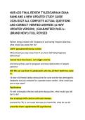 NUR 635 FINAL REVIEW TYLER&sol;SARHAN EXAM BANK AND A NEW UPDATED STUDY GUIDE 2026&sol;2027 ALL COMPLETE ACTUAL QUESTIONS AND CORRECT VERIFIED ANSWERS &lpar;A NEW UPDATED VERSION&rpar; &vert;GUARANTEED PASS A&plus; &lpar;BRAND NEW&excl;&rpar; FULL REVISED