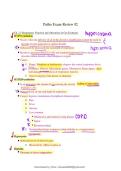 NSG 3850 Exam 2 Review&colon; Respiratory & Blood Flow Alterations