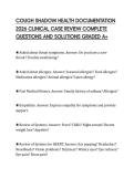 COUGH SHADOW HEALTH DOCUMENTATION&NewLine;2026 CLINICAL CASE REVIEW COMPLETE&NewLine;QUESTIONS AND SOLUTIONS GRADED A&plus;