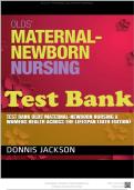 TEST BANK Olds' Maternal-Newborn Nursing & Women&rsquo;s Health Across the Lifespan 10th edition Michele R&period; Davidson COMPLETE WITH REFERENCES