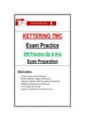 Kettering TMC Exam Practice &lpar;2026&rpar; &ndash; 300 Practice Questions & Answers for Respiratory Therapist TMC Board Exam Prep Review &lpar;PDF&rpar;