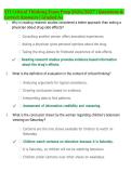 ATI Critical Thinking Exam Prep 2026&sol;2027 &vert; Questions & &NewLine;Correct Answers &vert; Graded A&plus;