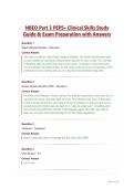 NBEO Part 3 PEPS&ndash; Clinical Skills Study Guide & Exam Preparation with Answers&period;