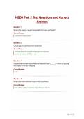 NBEO Part 2 Test Questions and Correct Answers&period;