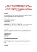 CJE READINESS II EXAM 2026-2027 STUDY QUESTIONS AND CORRECT VERIFIED SOLUTIONS WITH DETAILED RATIONALES &lpar;100&percnt; CORRECT VERIFIED ANSWERS&rpar; LATEST UPDATED VERSION 2026 EDIT