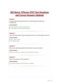 360 Above 10 Tonne CPCS Test Questions and Correct Answers Updated&period;