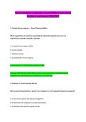 Payroll Compliance Legislation Course Midterm Exam Actual Questions and Answers 