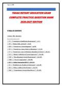 Texas Notary Public Exam Prep &vert; 285&plus; Questions with Verified Answers & Detailed Rationales &vert; SB 693 2026-2027 &vert; SOS Notary Practice Test