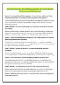 ASA Ground Instructor Basic &lpar;BGI&rpar; Exam Questions and Correct Answers &NewLine;&lpar;Verified Answers&rpar; Plus Rationales