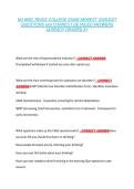 NU 665C REGIS COLLEGE EXAM NEWEST 2026&sol;2027 &NewLine;QUESTIONS and CORRECT DETAILED ANSWERS &NewLine;ALREADY GRADED A&plus; 