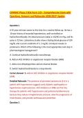 COMSAE Phase 2 BSA Form 119 &ndash; Comprehensive Exam with &NewLine;Questions&comma; Answers and Rationales 2026&sol;2027 Update 