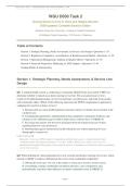 WGU D030 TASK 2&colon; NURSING SERVICE LINE FOR IN-HOME AND HOSPICE SERVICES &vert; 2026 UPDATED &vert; WITH COMPLETE SOLUTIONS&period;