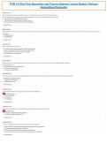 FCR 110 Post-Test Questions and Correct Answers&colon; Latest Update&comma; Defense Acquisition University&period;
