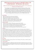 Comprehensive AHIP Final Exam Study Guide
