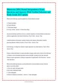 Minnesota Dental Jurisprudence Examination Study Guide &vert; Questions and Solutions