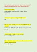 BCOP ACTUAL EXAM TEST BANK 300 &plus; QUESTIONS AND CORRECT &NewLine;ANSWERS WITH EXPLANATIONS LATEST UPDATE 2026&sol;2027