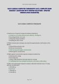 EACVI CARDIAC COMPUTED TOMOGRAPHY &lpar;CCT&rpar; &vert; COMPLETE EXAM 2026&sol;2027 &vert; QUESTIONS WITH VERIFIED SOLUTIONS - UPDATED VERSION &lpar;PASS GUARANTEE&rpar;