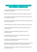 &NewLine;&NewLine;&NewLine;&NewLine;&NewLine;&NewLine;&NewLine;&NewLine;&NewLine;&NewLine;AMMO CDC MODULE 3 REVIEW QUESTIONS WITH CORRECT ANSWERS