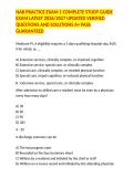 NAB PRACTICE EXAM 1 COMPLETE STUDY GUIDE EXAM LATEST 2026&sol;2027 UPDATED VERIFIED QUESTIONS AND SOLUTIONS A&plus; PASS GUARANTEED