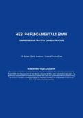 HESI PN Fundamentals Exam &ndash; Comprehensive Practice 2026&sol;2027 Edition