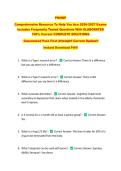 PMHNP  &NewLine;Comprehensive Resource To Help You Ace 2026-2027 Exams &NewLine;Includes Frequently Tested Questions With ELABORATED &NewLine;100&percnt; Correct COMPLETE SOLUTIONS &NewLine;Guaranteed Pass First Attempt&excl;&excl; Current Update&excl;&excl;  &NewLine;Instant Download Pdf&excl;&excl;