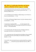 ONE YIELD v2 Certification Question and Answer&NewLine;&lbrack;2026&rsqb; &vert; UPDATED ACTUAL Exam &vert; A&plus; Verified