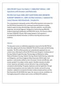 PN HESI Exit Exam 2026-2027 QUESTIONS AND ANSWERS &NewLine;ALREADY GRADED A&plus;&period; 100&percnt; Verified Solution