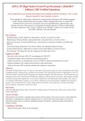 APEA 3P High Stakes Exam 2026-2027 Comprehensive Study Guide&colon; 200 Verified Questions with Rationales for Nurse Practitioner Certification