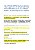 EMT EXAM 4 JB LEARNING UPDATED 2026&sol;2027 ACTUAL QUESTIONS AND CORRECT ANSWERS &vert; WITH COMPLETE QUESTIONS WITH CORRECT ANSWERS &vert;VERIFIED&sol;&sol;GRADED A&plus;&sol;&sol; 100&percnt; PASS