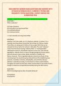  ASBESTOS WORKER EXAM QUESTIONS AND ANSWERS WITH &NewLine;DETAILED RATIONALES EACH &vert; CURRENTLY TESTING AND &NewLine;FREQUENTLY TESTED QUESTIONS &vert; EXPERT VERIFIED FOR &NewLine;GUARANTEED PASS