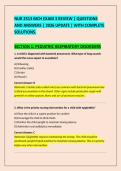 NUR 2513 MCH EXAM 3 REVIEW &vert; QUESTIONS &NewLine;AND ANSWERS &vert; 2026 UPDATE &vert; WITH COMPLETE &NewLine;SOLUTIONS&period; 